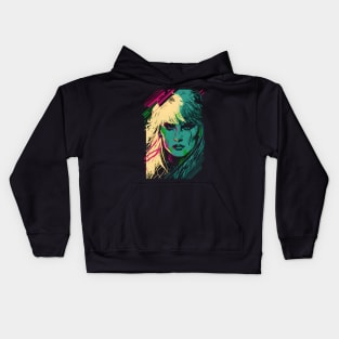 Daryl Hannah - Cyberpunk Aesthetic Kids Hoodie